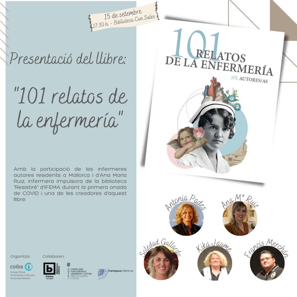 Presentación En Palma Del Libro ‘101 Relatos De La Enfermería’ – Salud ...